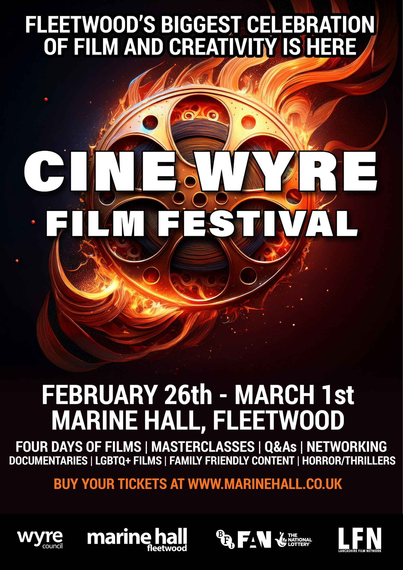 Cine-Wyre Film Festival advert